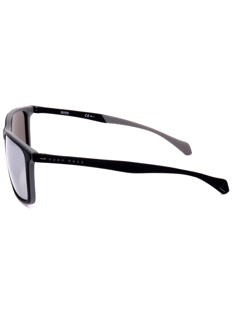 imagem de Hugo Boss Homens óculos de sol Boss 1114 S O6W 57 18 145 Matte Preto Cinza3