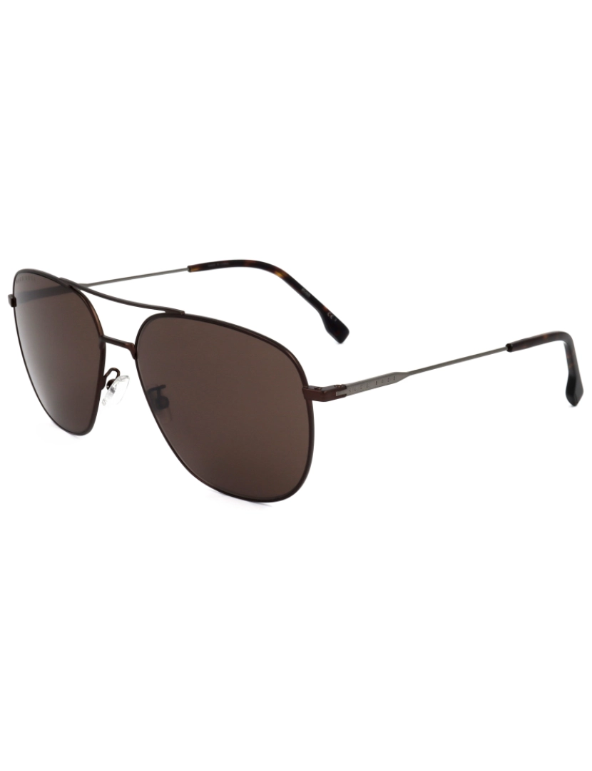 imagem de Hugo Boss Homens óculos de sol Boss 1218 F Sk 1Ot 62 16 150 Matte Brown Ruthenium2