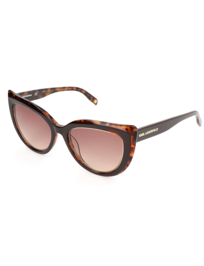 imagem de Karl Lagerfeld Mulheres Óculos de sol Kl906S 102 53 19 140 Brown/Havana2