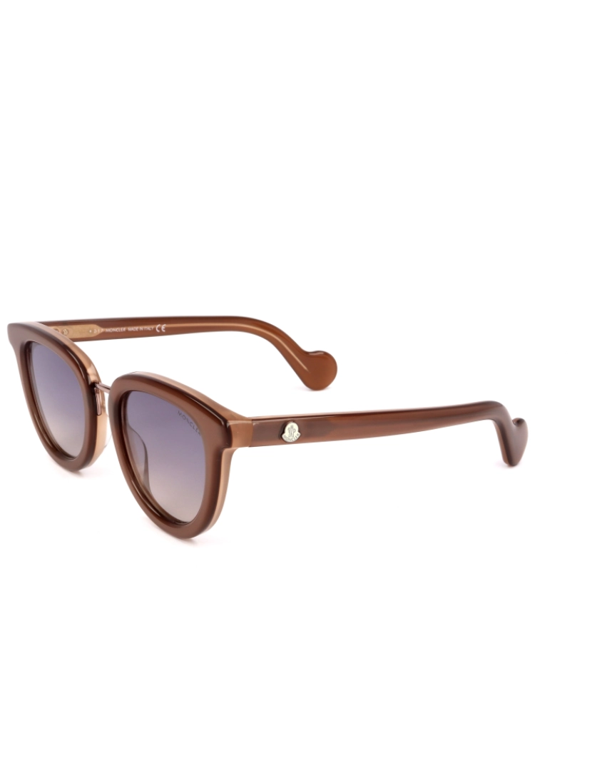 imagem de Moncler Mulheres óculos de sol Ml0044 50B 48 21 140 Brown escuro2