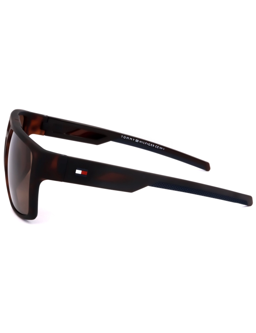 imagem de Tommy Hilfiger Mens Óculos de sol Th 1805 S N9P 56 18 135 Matte Havana3