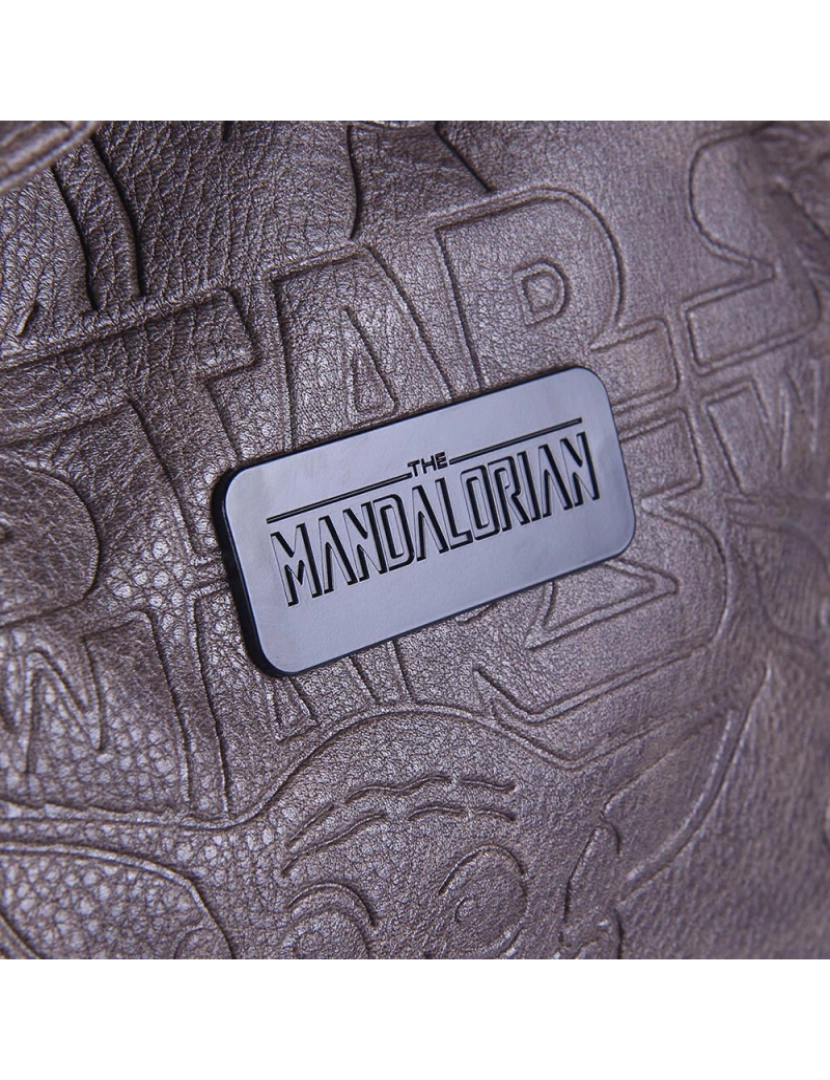 imagem de Mochila de viaje marrón Mandalorian 32 x 45 x 15 cm4