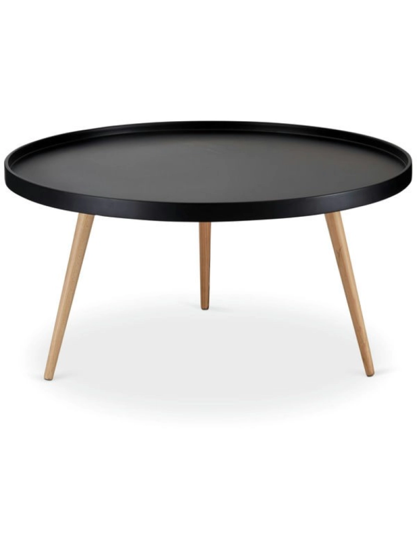 imagem de Mesa Centro Opus ø90 cm preto2