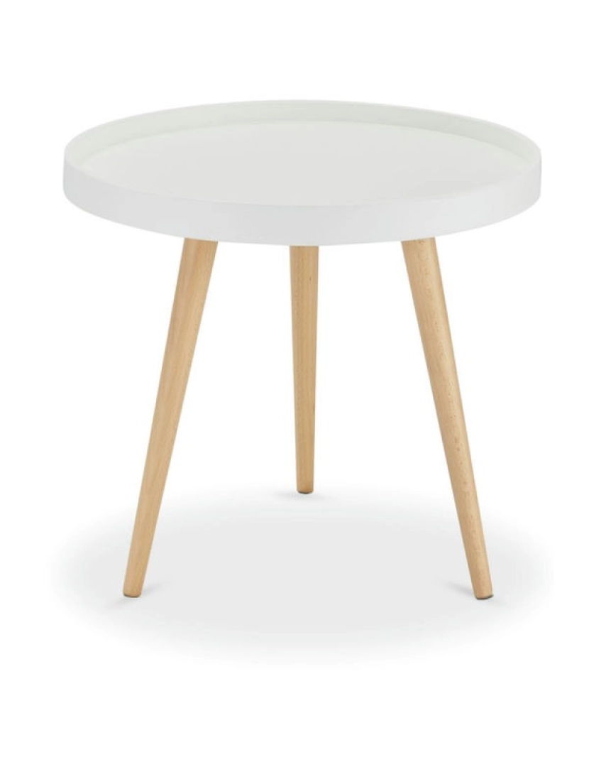 imagem de Mesa Apoio Opus ø50 cm branco1