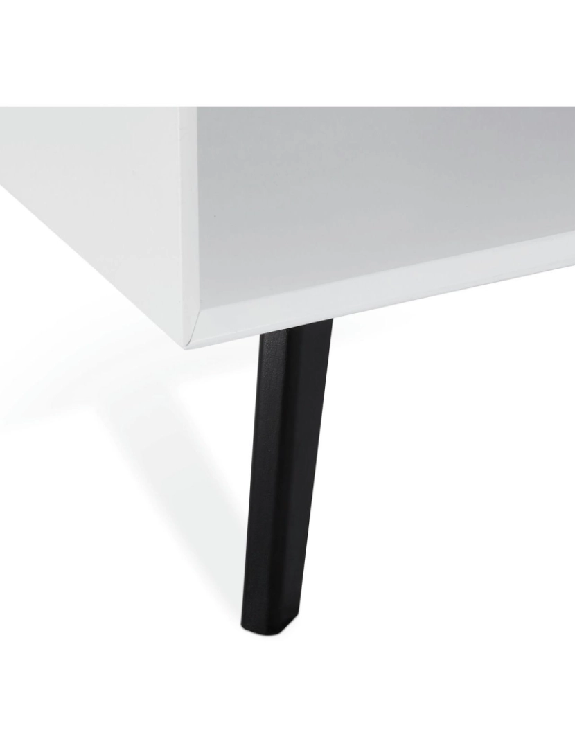 imagem de Mesa Centro Lyon 120x75 cm Branco/Preto10