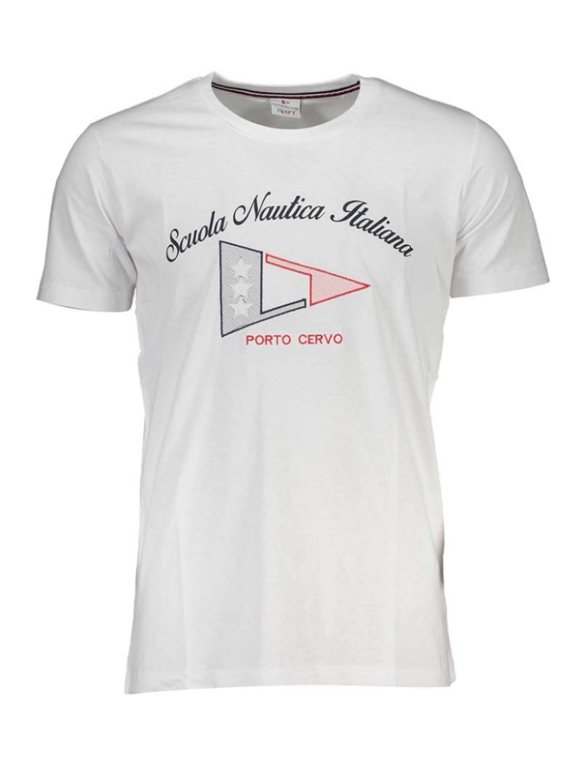 Scuola Nautica - T-Shirt Homem Branco