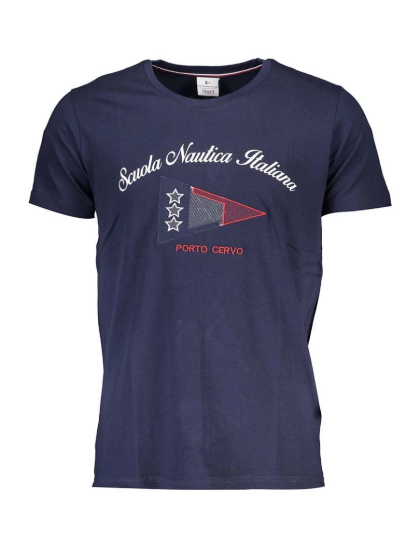 Scuola Nautica - T-Shirt Homem Azul