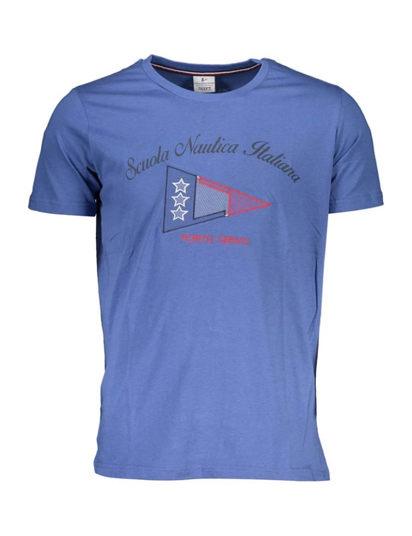 Scuola Nautica - T-Shirt Homem Azul