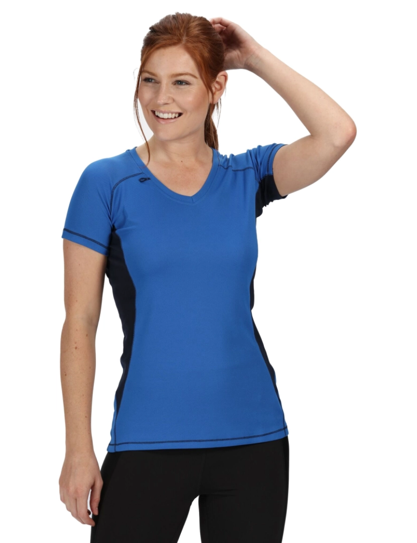 imagem de Regatta Activewear Womens Pequim manga curta T-shirt4