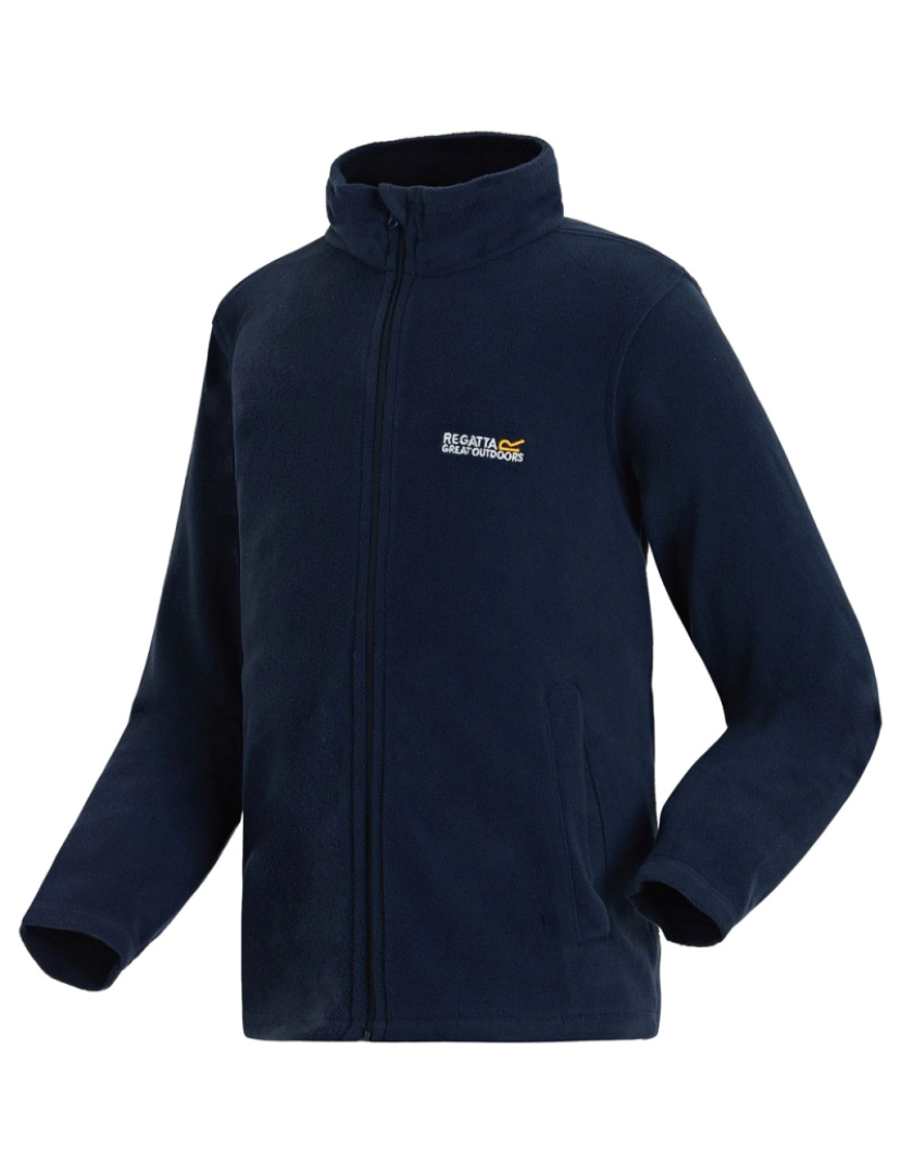 imagem de Regatta Grande ao ar livre Crianças/Kids King Ii Lightweight Zip Fleece Jacket5