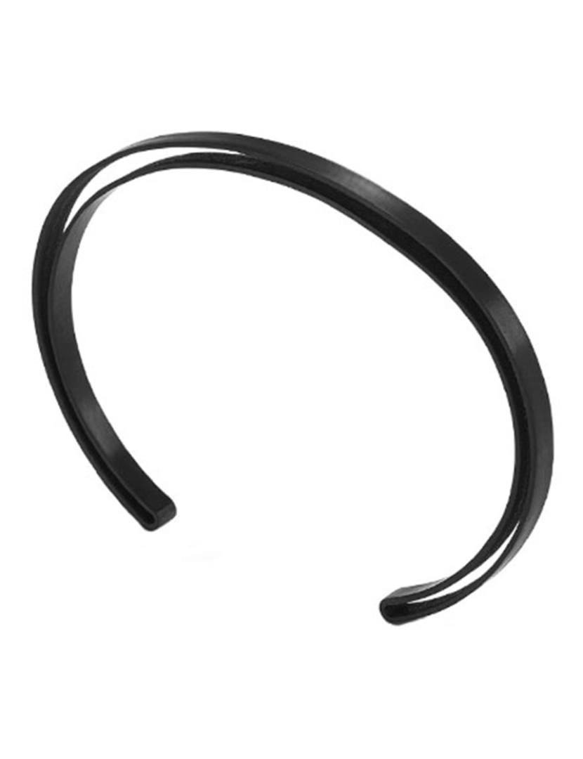 imagem de Pulseira Open Cuff preto1