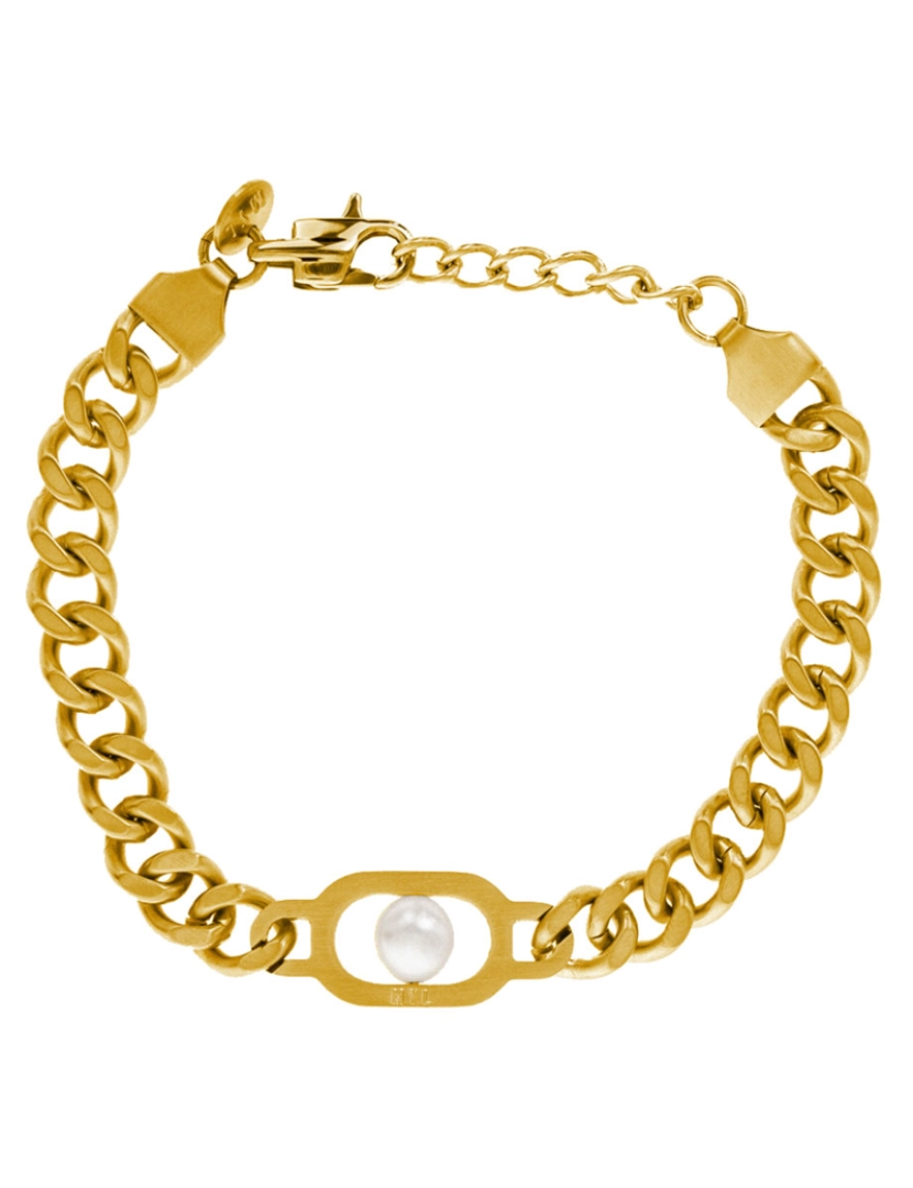 imagem de Pulseira Chain Pearl Dourado1