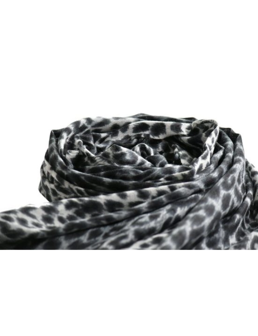 imagem de Lenço Lã e Seda Senhora, leopardo print2