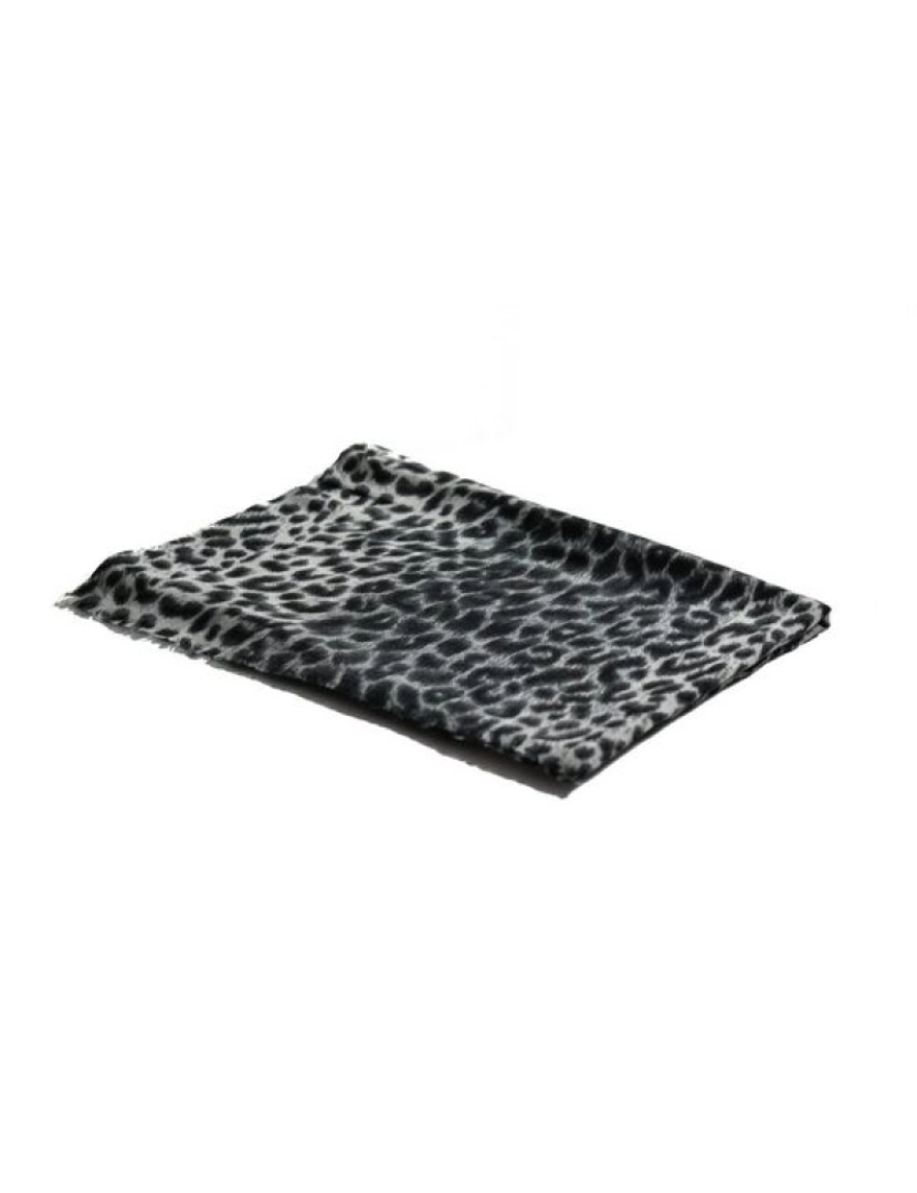 imagem de Lenço Lã e Seda Senhora, leopardo print3