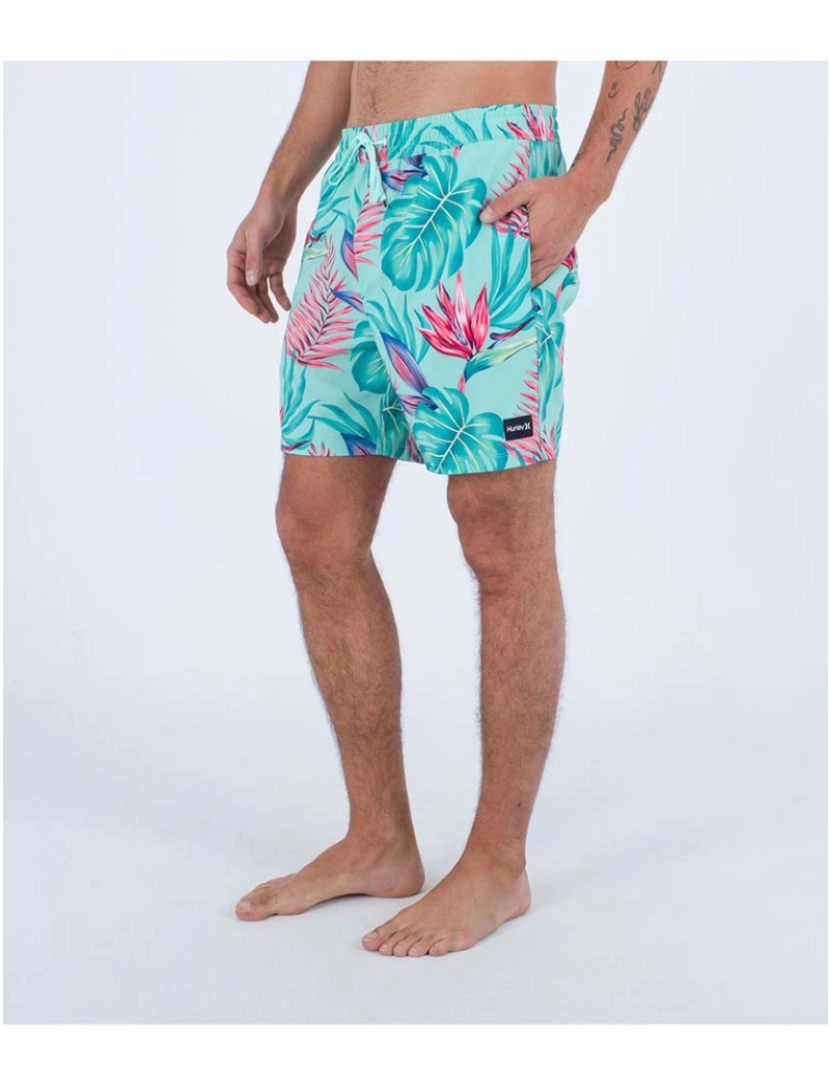 Hurley - Calções Homem Cannonball Volley 17' Tropical Mist