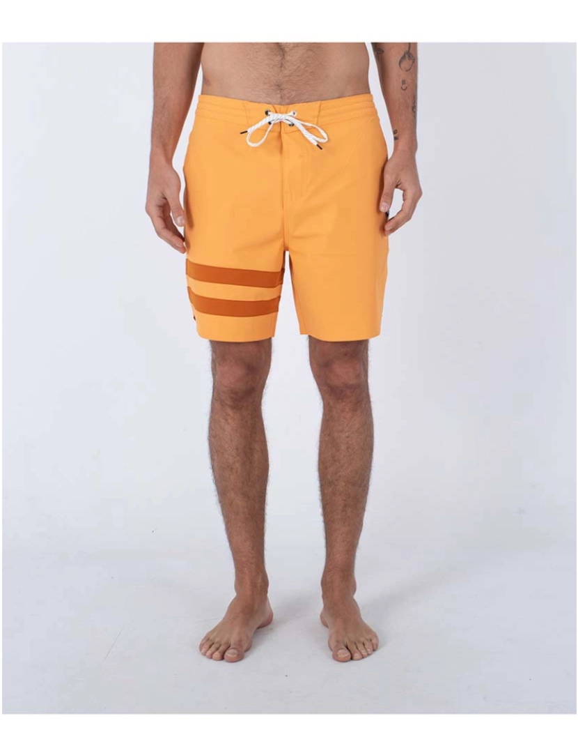 Hurley - Calções Homem Phntm Blck Prty Rngd 18 Nectarine