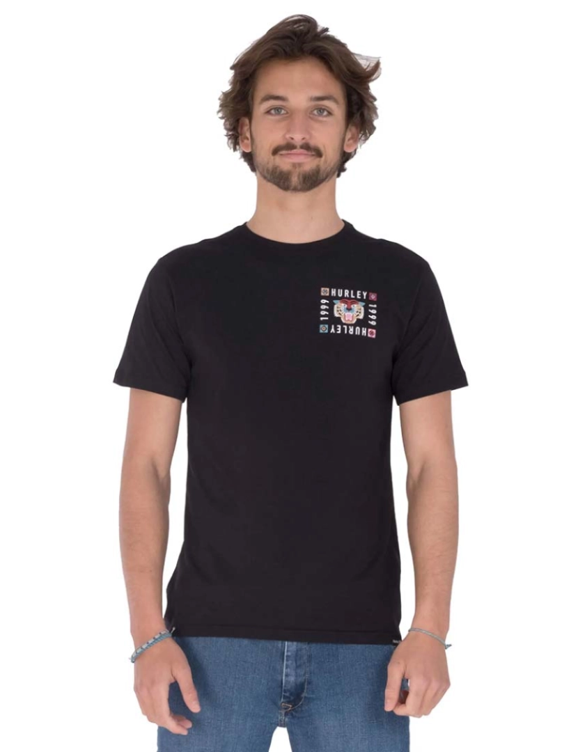 imagem de T-shirt Homem M Bengal Preto1