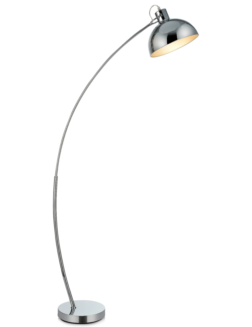 imagem de Teamson Home Arco Floor Lamp - Chrome1