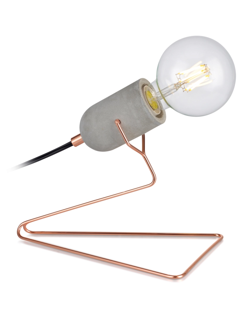 imagem de Teamson Home - Pettit Desk Lamp - Rose Gold Finish1