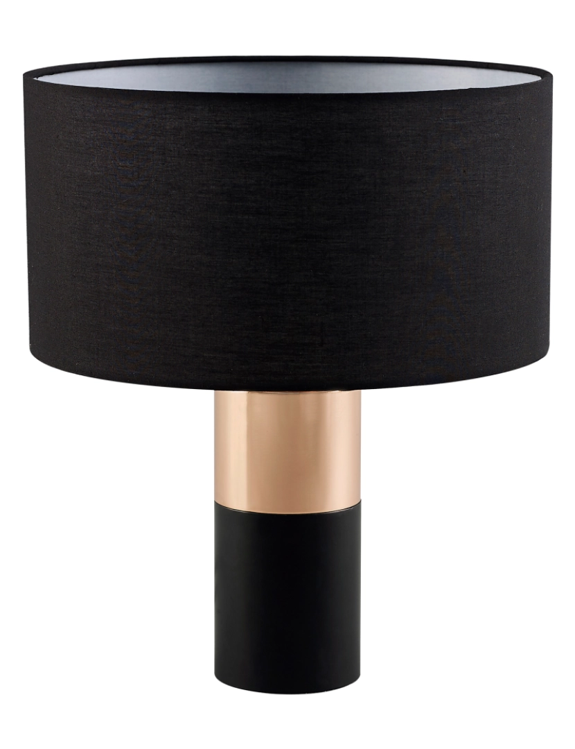 imagem de Versanora Lâmpada de mesa preto/brass preto Shade Ayden iluminação moderna Vn-L00067-Uk6