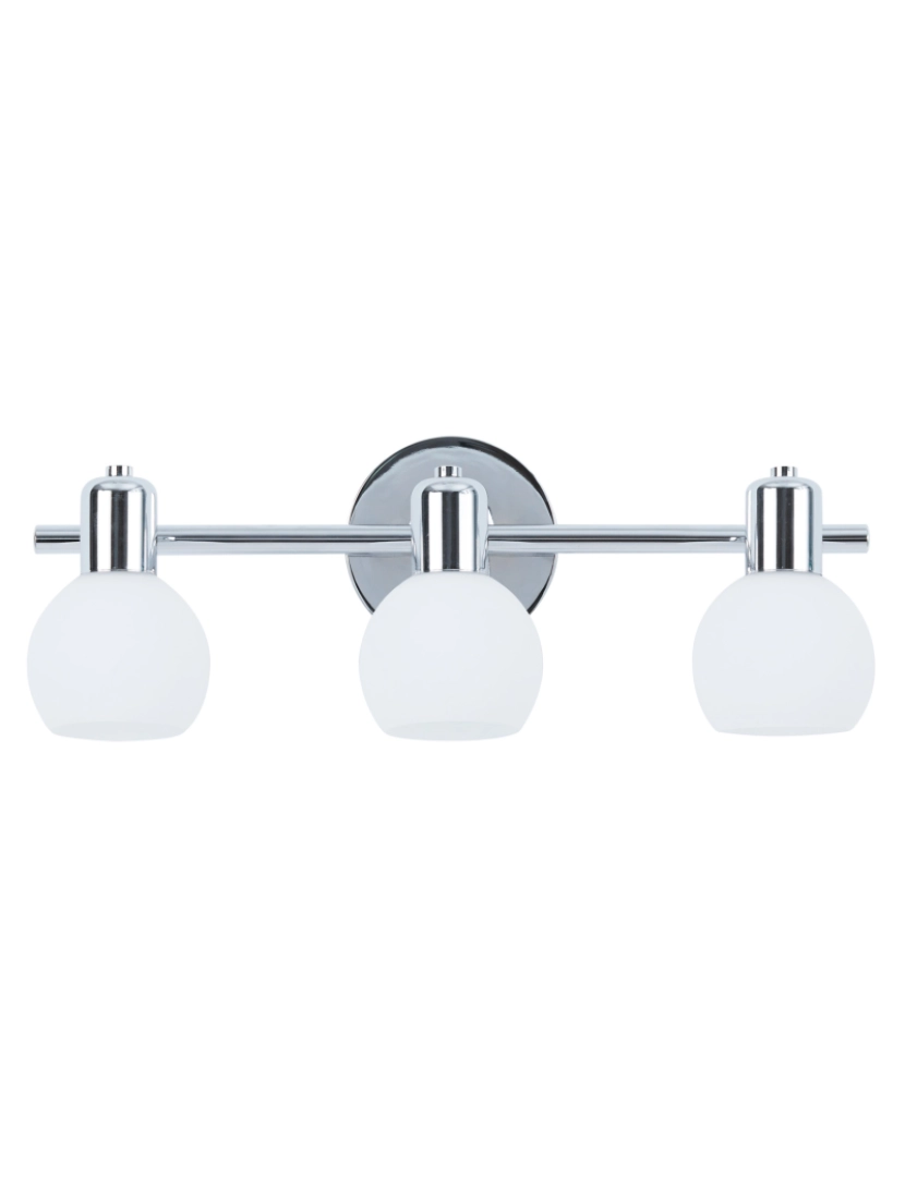 imagem de Teamson Home Triple Sconce Light Com 3 tons foscos, fixação do cromo5