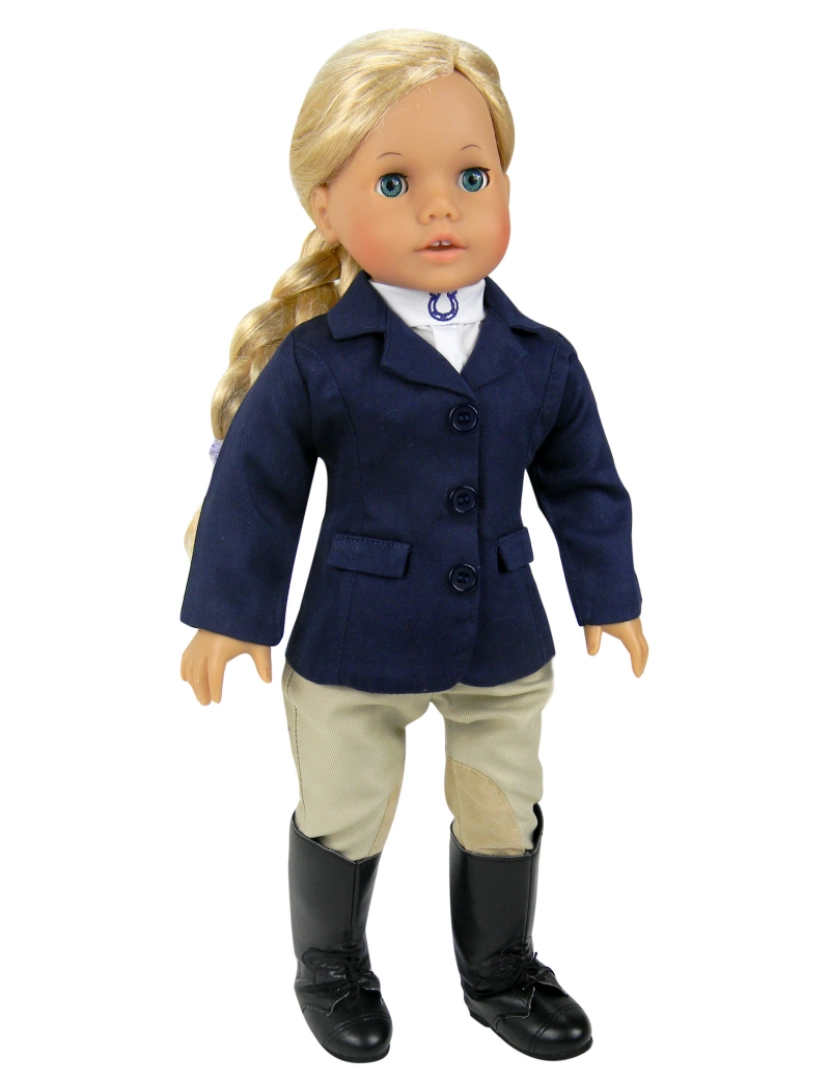 imagem de Sophia's By Teamson Kids Complete Equestrian Set For 18" Dolls, Marinha5