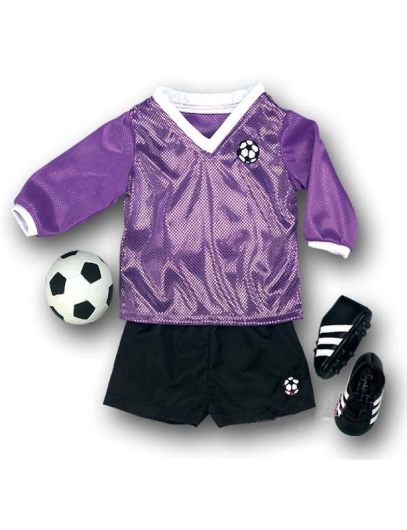 imagem de Sophia's por Teamson Kids Doll Futebol Outfit 6-Piece conjunto com bola para 18" bonecas2