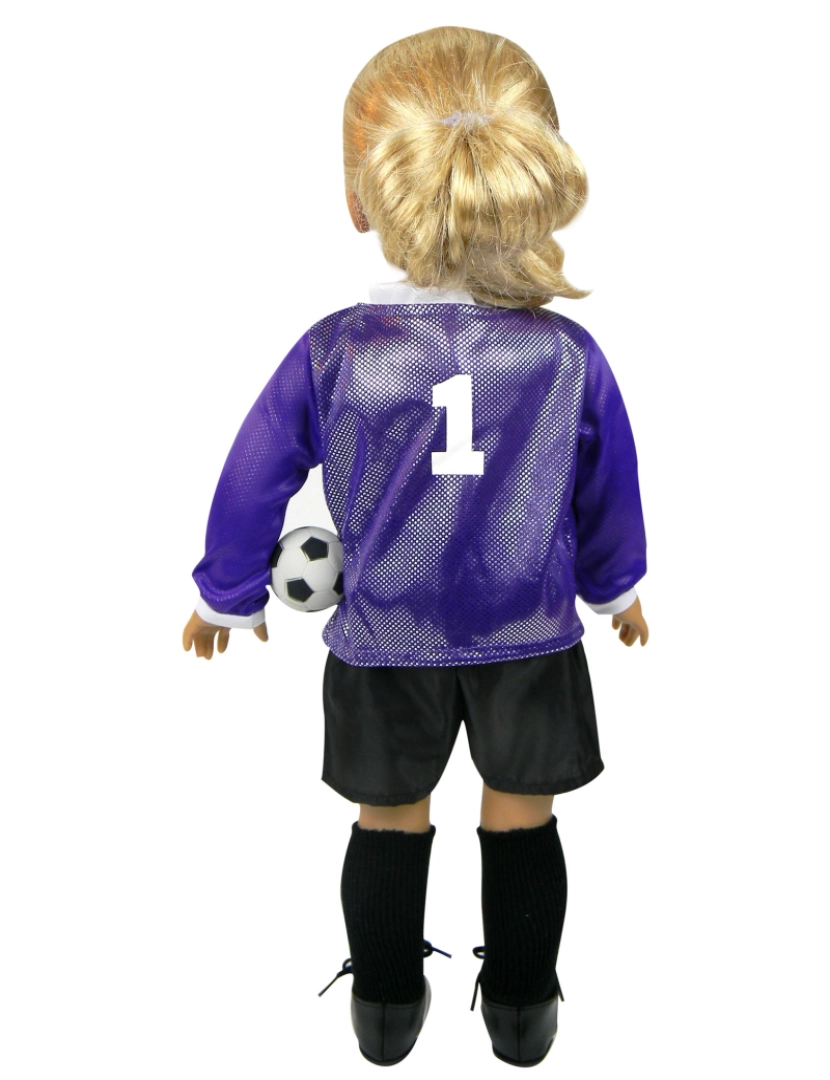 imagem de Sophia's por Teamson Kids Doll Futebol Outfit 6-Piece conjunto com bola para 18" bonecas3