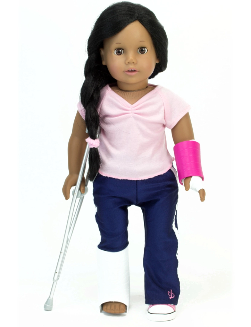 imagem de Sophia por Teamson Kids Doll Cast & Crutches Acessórios Conjunto para 18" Bonecas3