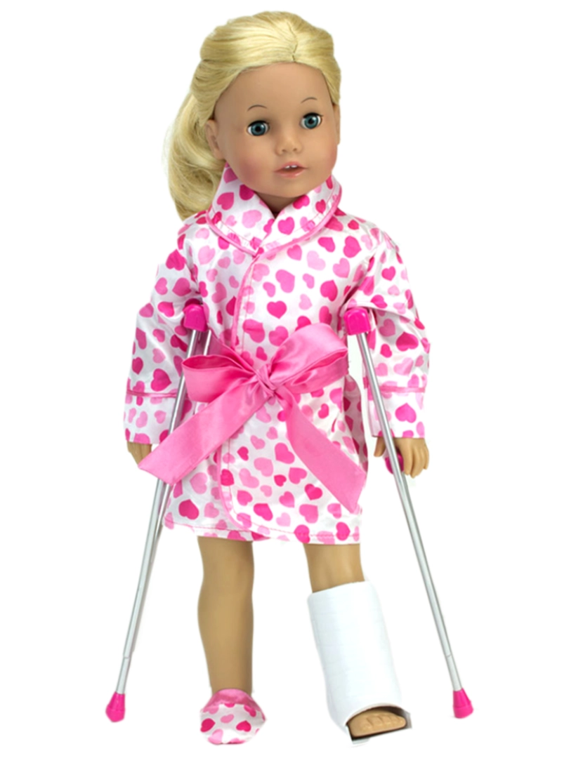 imagem de Sophia por Teamson Kids Doll Cast & Crutches Acessórios Conjunto para 18" Bonecas5