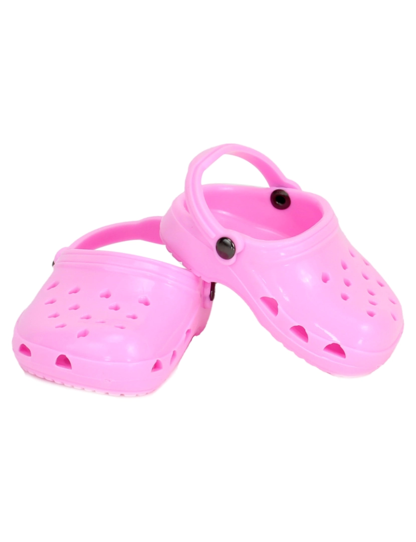 Sophias - Sophia's por Teamson Crianças Clog Sandal Shoes acessório para 18" bonecas, rosa claro