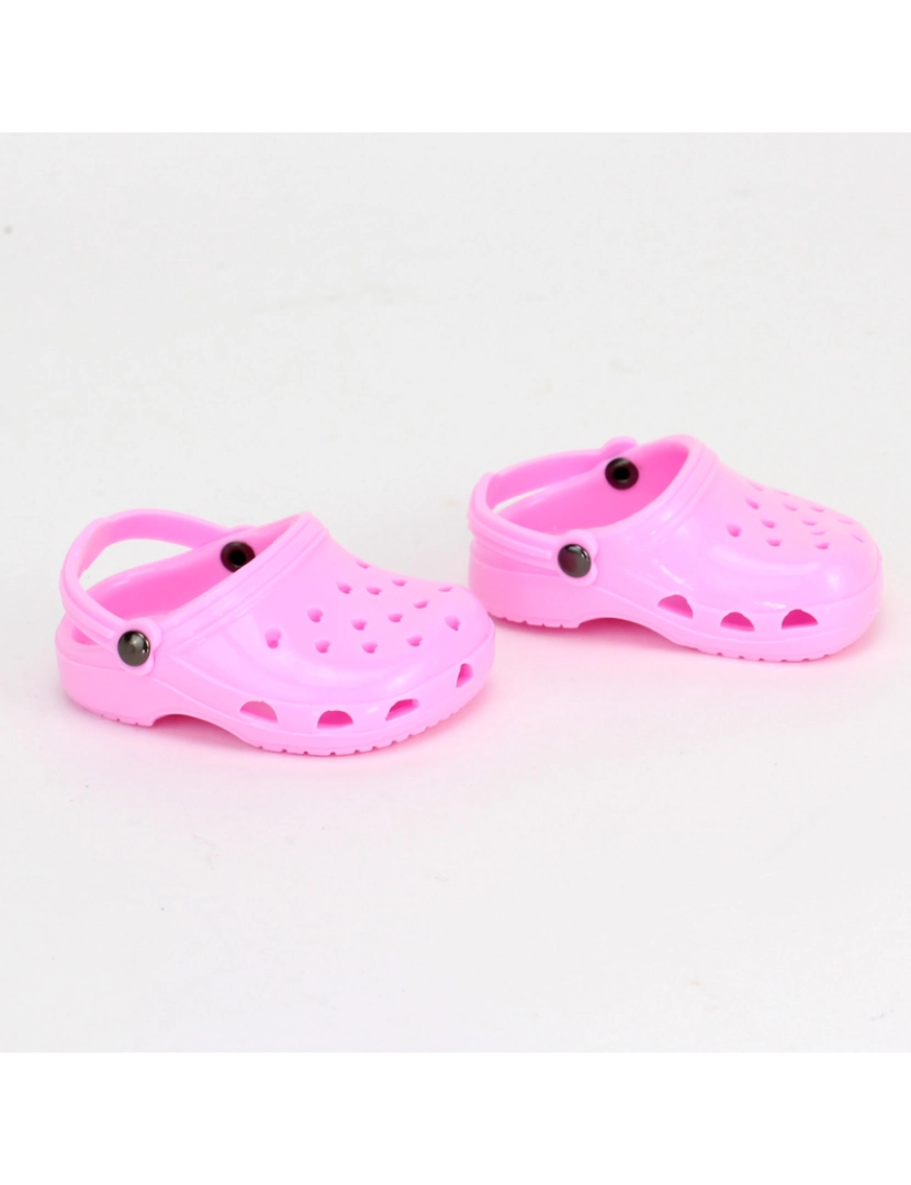 imagem de Sophia's por Teamson Crianças Clog Sandal Shoes acessório para 18" bonecas, rosa claro4