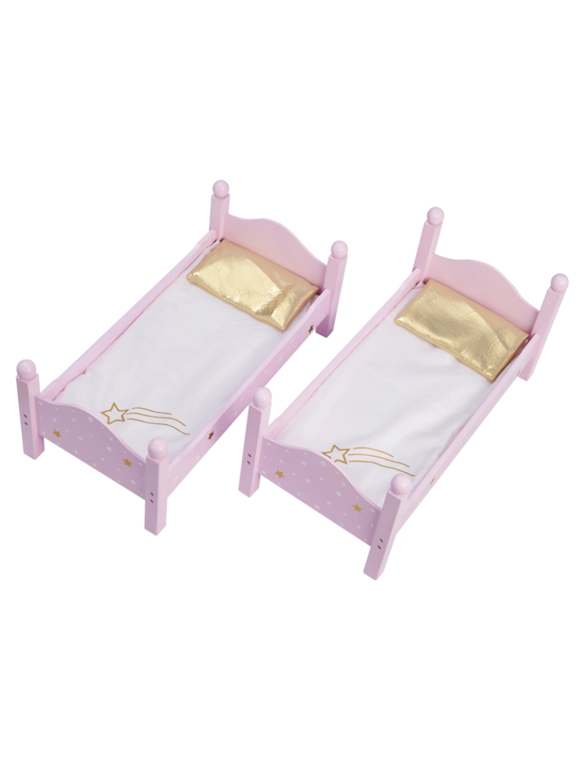 imagem de Olivia's Little World Twinkle Stars Princess Double Bunk Bed For 18" Dolls, Rosa5