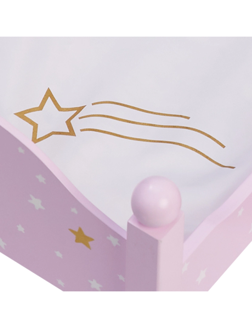 imagem de Olivia's Little World Twinkle Stars Princess Double Bunk Bed For 18" Dolls, Rosa6