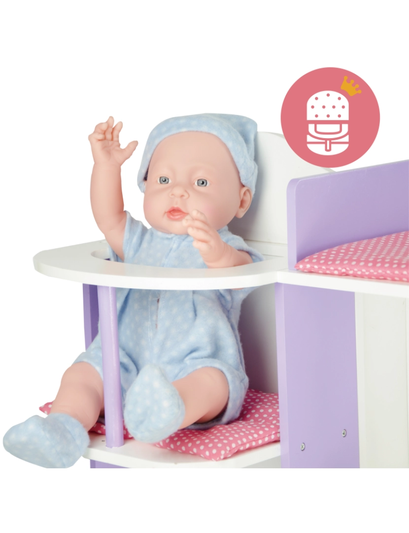 imagem de Olivia's Little World - Little Princess Baby Doll Changing Station Com Armazenamento4