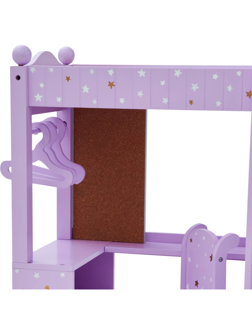 imagem de Olivia's Little World - Twinkle Stars Princess College Dorm Loft Bed4