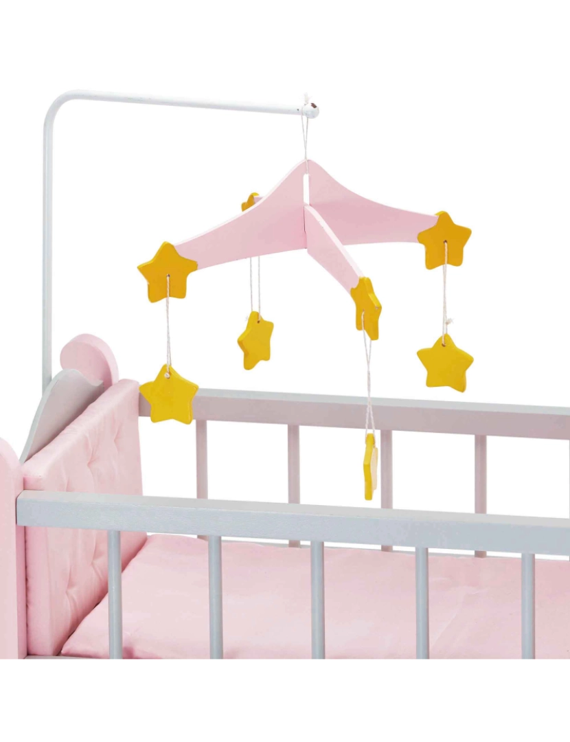 imagem de Olivia's Little World Polka Dots Princess Kids Baby Doll Crib 18" Bonecas5