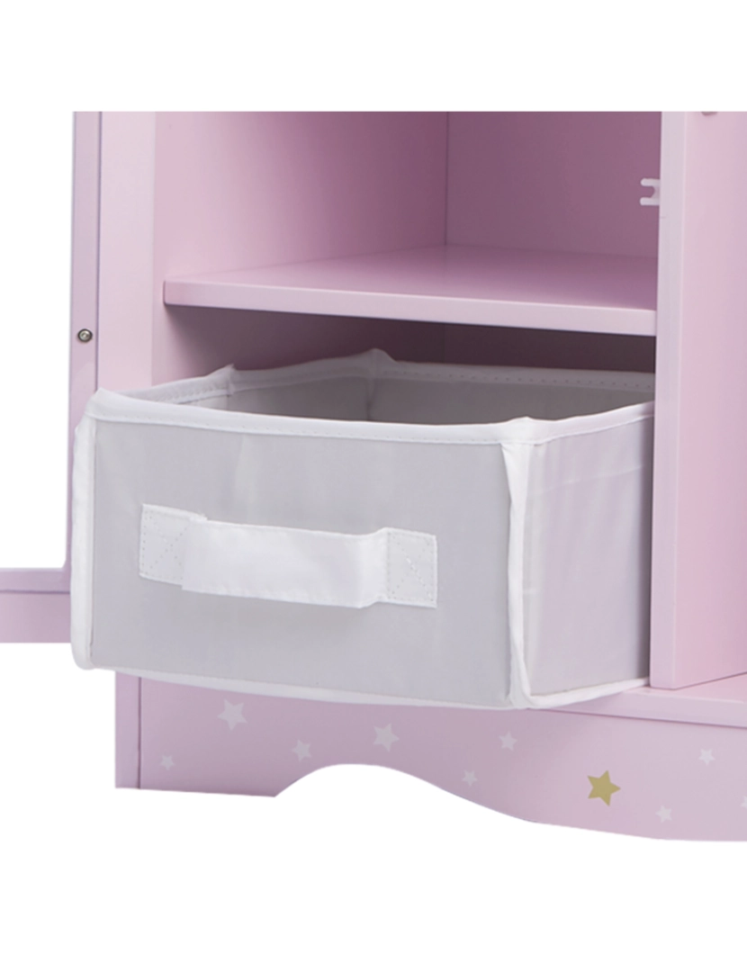 imagem de Little World Twinkle Stars Princess Fancy Closet Hangers For 18" Bonecas6