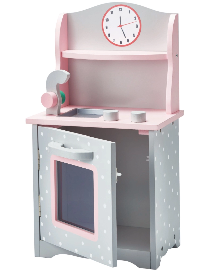 imagem de O Pequeno Mundo de Olivia - Polka Dots Princesa 18" Doll Sweet Kitchen - Grey3