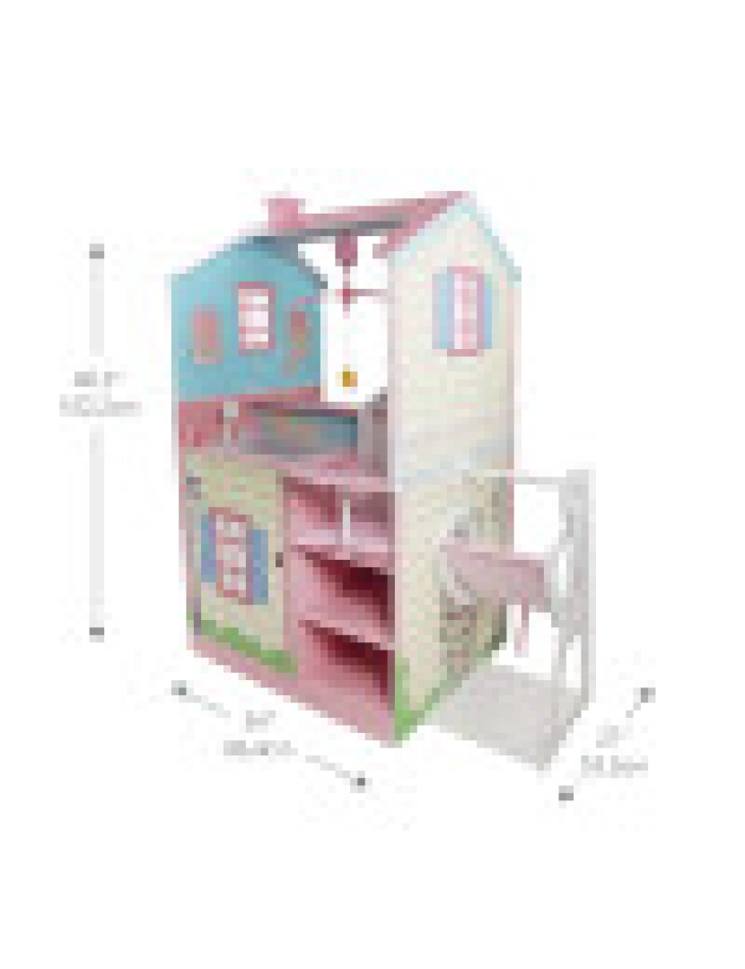 imagem de Olivia's Little World - Olivia's Classic Doll Changing Station Dollhouse-Pink4