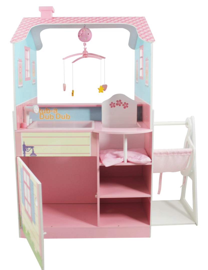 imagem de Olivia's Little World - Olivia's Classic Doll Changing Station Dollhouse-Pink5