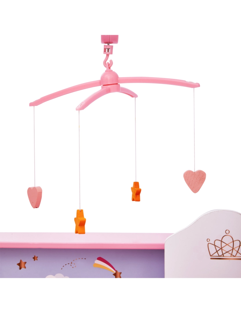 imagem de O Little World Kids da Olivia Toy Baby Doll Changing Station Dollhouse6