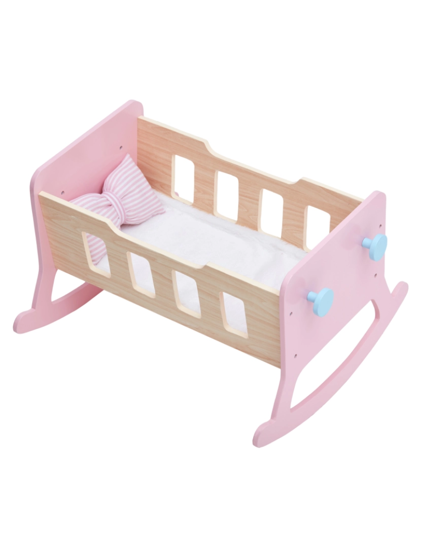 imagem de Olivia's Little World - Modern Nordic Princess Baby Doll Cradle1