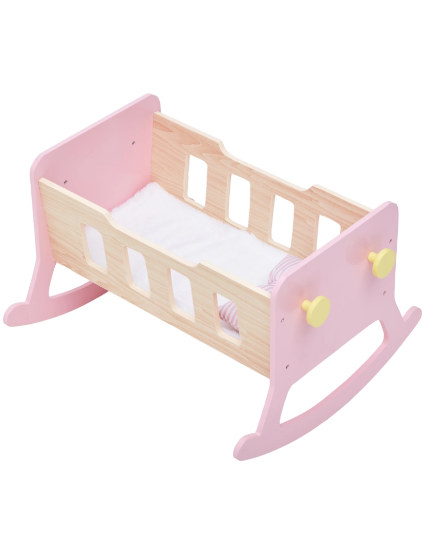 imagem de Olivia's Little World - Modern Nordic Princess Baby Doll Cradle4