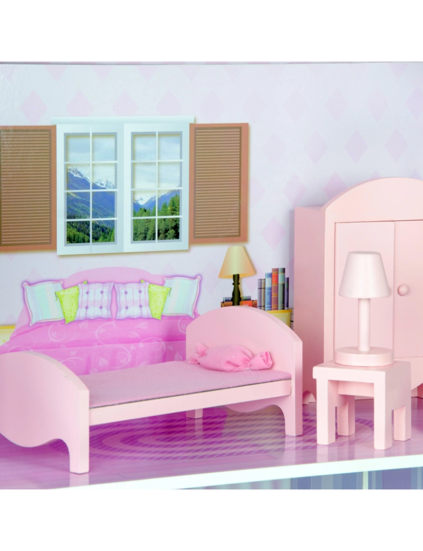 imagem de Olivia's Little World Dreamland Tiffany Dollhouse com 12 Acessórios6