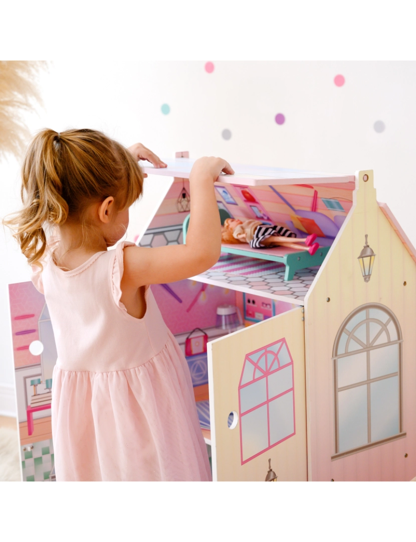 imagem de Olivia's Little World Dreamland Glasshouse 12" Doll House, Multi-Color6