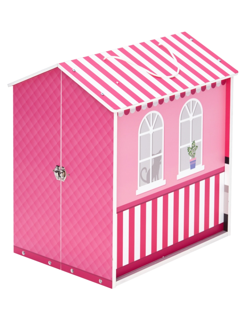 imagem de Olivia's Little World - Dreamland City Café Doll House - Rosa / Branco / Preto6