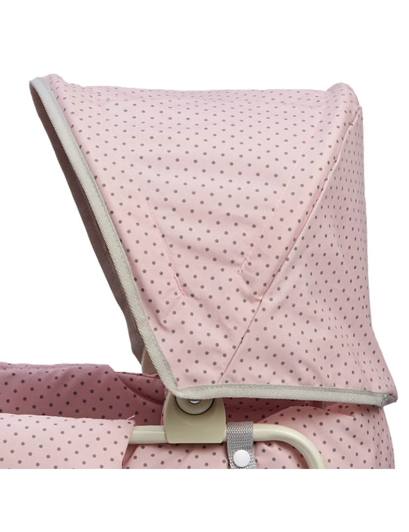 imagem de Olivia's Little World Polka Dots Princess Deluxe Baby Doll Stroller, Pink6