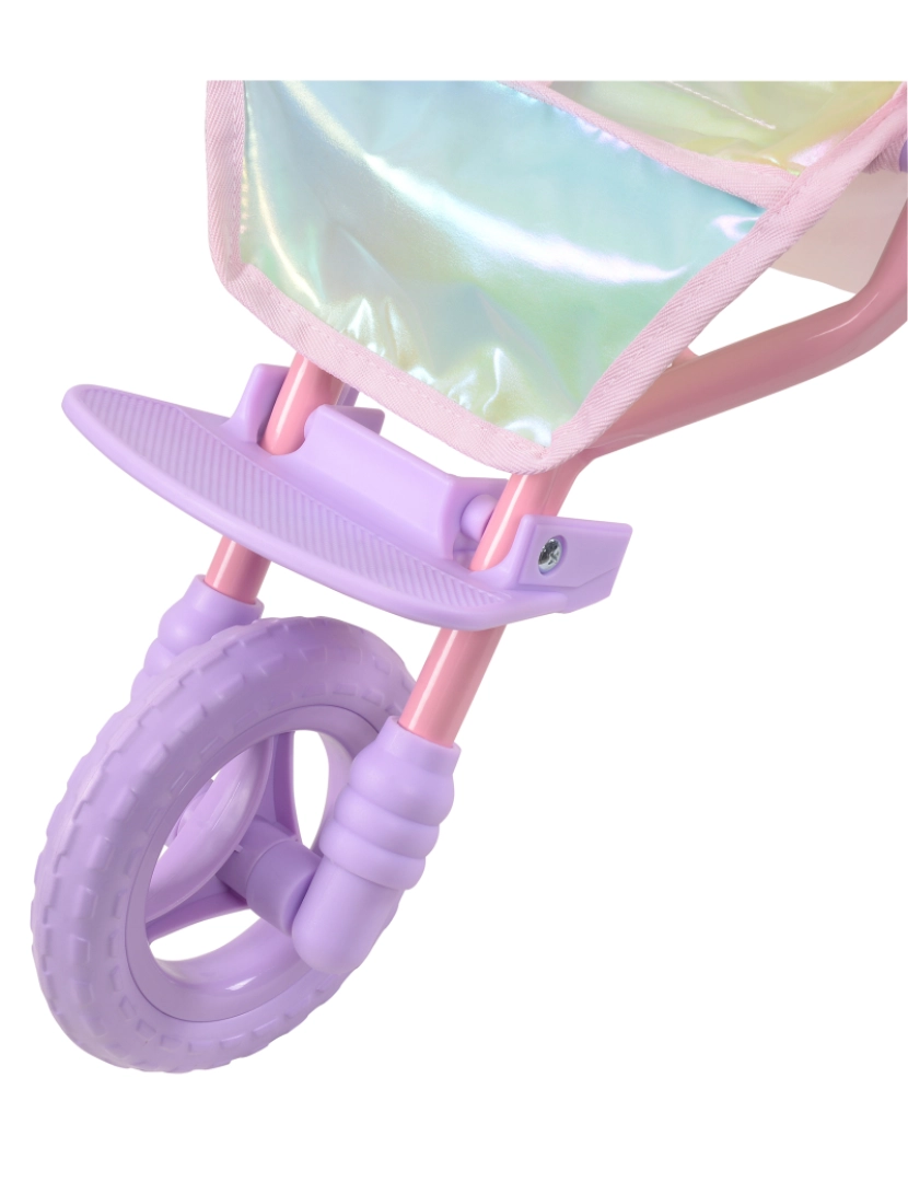 imagem de O Little World de Olivia por Teamson Kids Magical Dreamland Jogging Doll Stroller7