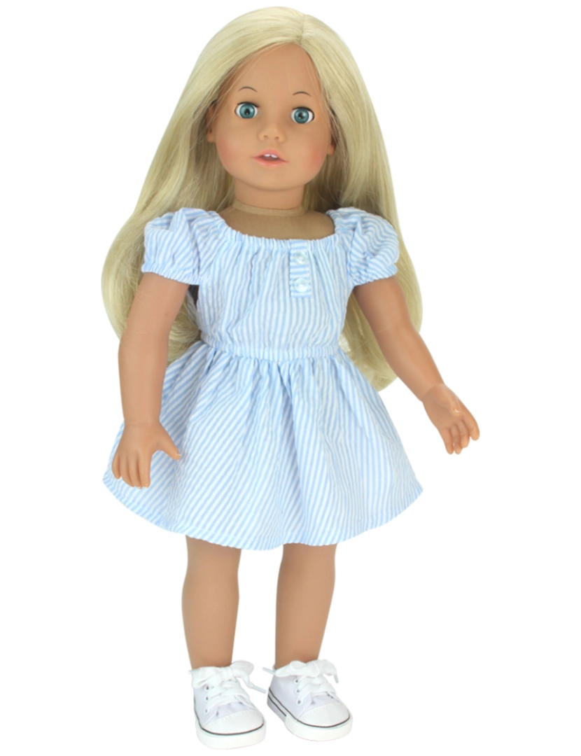 imagem de Sophia's By Teamson Kids 18' Soft Bodied Blonde Doll "Sophia" com olhos azuis4